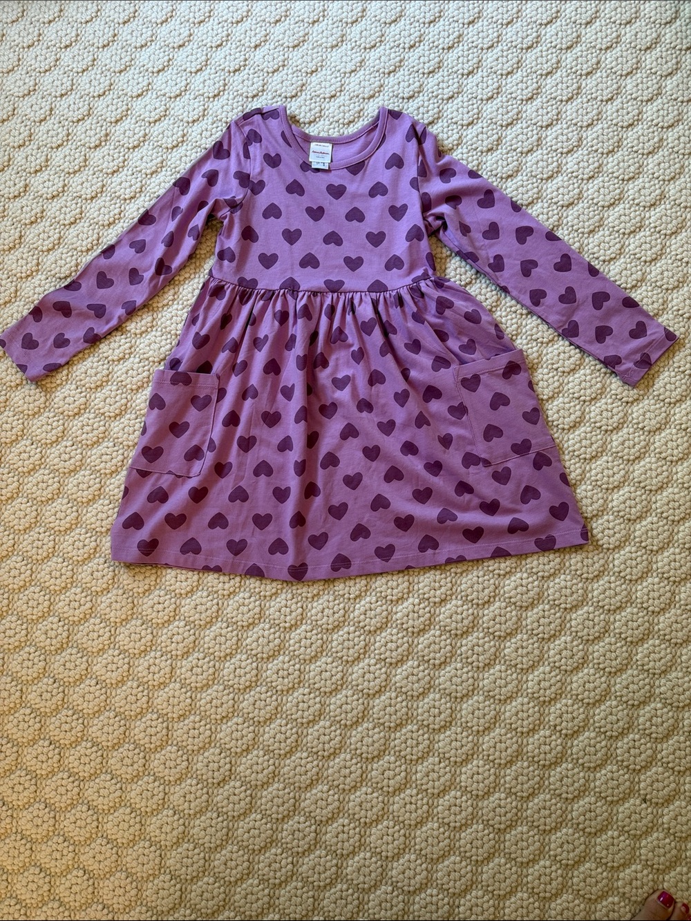 NBW Hanna Andersson Kids Long Sleeve Play Dress
